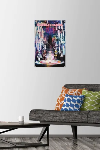 Vista 2 de Trends International Puella Magi Madoka Magica - Póster de pared, 14.72 x 22.37 pulgadas, paquete de póster premium y alfiler