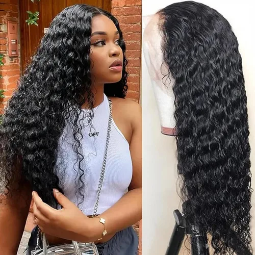 Vista 24 de Nsvnsv Peluca de cabello humano burdeos 99j borgoña de 13 x 6 pulgadas, pelucas de encaje frontal transparente HD de cabello humano prearrancado