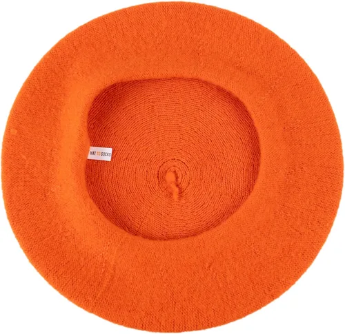 Vista 20 de Hat To Socks Boina francesa de mezcla de lana para hombre y mujer en colores lisos