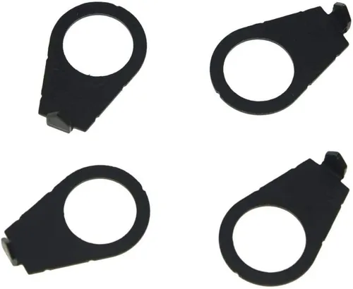 Vista 3 de Dopro Juego de 4 perillas de guitarra LP negras placa puntero 3/8 "perilla indicadora para USA Les Paul con ollas CTS