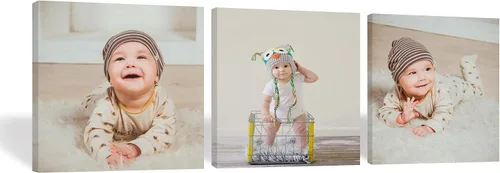 Vista 6 de Qxatwvic Impresiones de lienzo personalizadas con tus fotos, impresiones de lienzo personalizadas para dormitorio, sala de estar, regalo