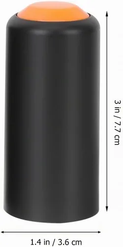 Vista 6 de SUPVOX - 3 fundas para batería de micrófono inalámbrico, tapas traseras de plástico atornilladas, cubiertas inferiores de micrófono de repuesto
