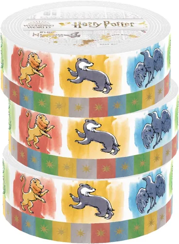 Vista 9 de Paper House Productions Harry Potter - Juego de 2 rollos de cinta adhesiva decorativa Washi para álbumes de recortes y manualidades - Expecto