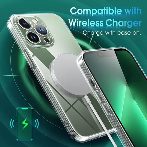 Vista 311 de Supdeal Funda cristalina transparente para iPhone 11, [No se amarillea] [Protección de la cámara] [Probado contra caídas de grado militar] Funda