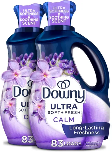 Vista 20 de Downy Líquido suavizante de telas ultrasuave, calma, lavanda y vainilla, 26 onzas líquidas, 39 cargas