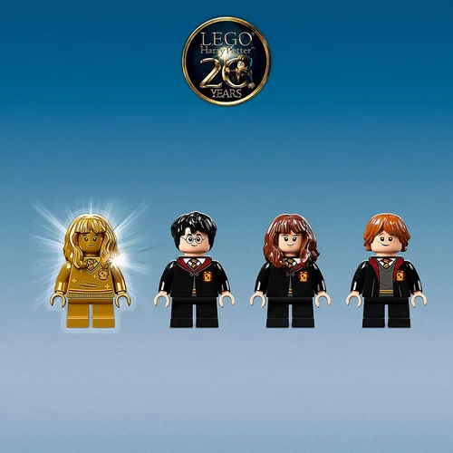 Vista 6 de LEGO Harry Potter Hogwarts: Fluffy Encounter 76387 Kit de construcción; juego de Hogwarts para perros de 3 cabezas; juguete genial y coleccionable
