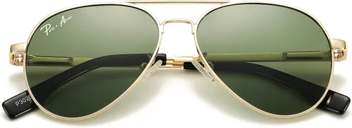 Vista 17 de Pro Acme Gafas de sol clásicas polarizadas estilo aviador, 100% protección UV, 52 mm 58 mm 63 mm