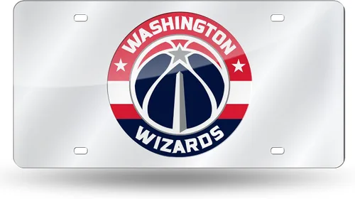 Vista 36 de Rico Industries Placa de matrícula metálica con incrustaciones láser de la NBA