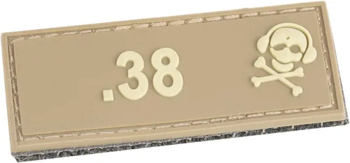 Vista 12 de G-CODE Parche Calibre - TAN en TAN - (.40 S&W)