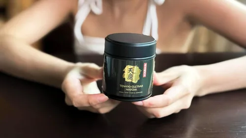 Vista 9 de Heapwell Matcha Ceremonial Grade, Kyoto Uji - 1.06 oz El mejor polvo de té verde japonés AAA Tenmyo Cultivar edición limitada Variedad premium