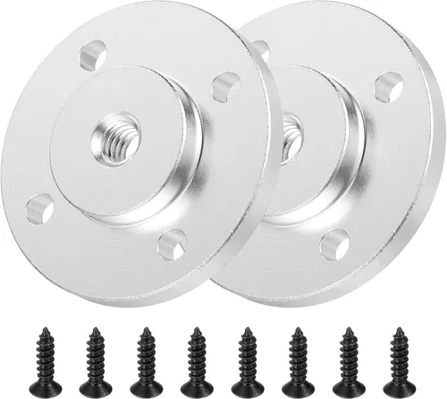 Vista 9 de PATIKIL Soporte de brida de micrófono de rosca hembra de 3/8 "-16, base de montaje de mesa de cuello de cisne de escritorio con tornillo de cabeza