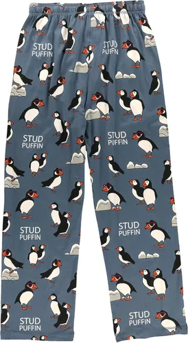 Vista 4 de Lazy One - Pantalones de pijama de animales para hombre, pantalones separados para hombre, pantalones de descanso