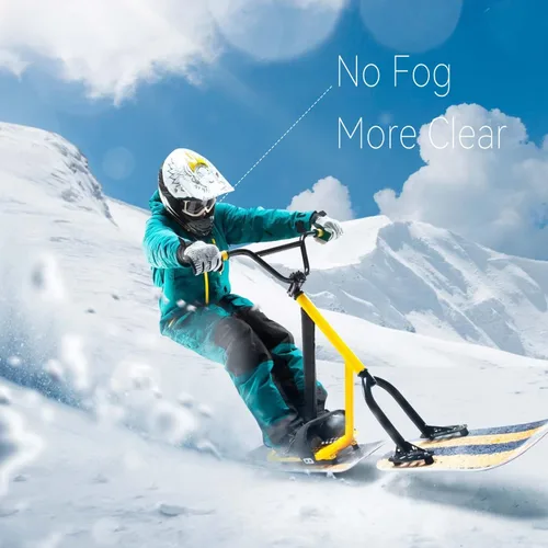 Vista 5 de Gafas de esquí, protección UV, gafas de sol de snowboard, ciclismo, motocicleta, deportes de nieve, accesorios para niños, jóvenes y adultos