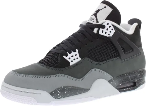 Vista 39 de Nike Jordan 4 Retro - Tenis para hombre, talla Beige/Rojo/Verde