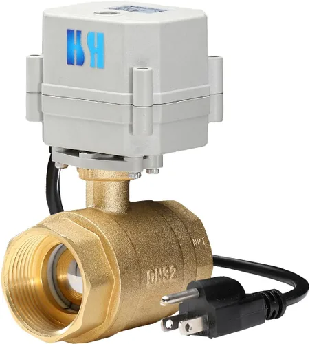 Vista 21 de 1/2" 3/4" 1" 110-230VAC Válvula de Bola Eléctrica Motorizada Normalmente Cerrada/Abierta CF8/Acero Inoxidable 304 Con Enchufe de EE. UU.