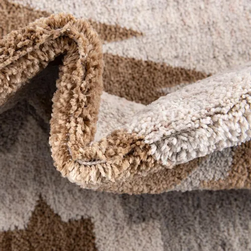 Vista 7 de Unique Loom Eco Southwestern Collection - Alfombra Winslow (rectangular 2 pies 0 pulgadas x 3 pies 0 pulgadas, marfil/gris)