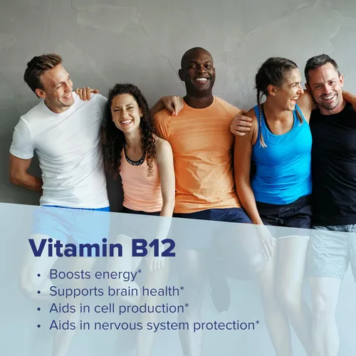Vista 6 de Superior Source No Shot Vitamina B12 cianocobalamina 5000 mcg, tabletas microlingües de disolución rápida de 100 unidades, suplemento B12