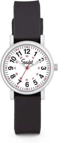 Vista 10 de Speidel Scrub Petite Watch Made for Doctors, Nurses, EMT, Surgeons and Students w/Red Second Hand in Scrub Matching