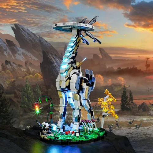Vista 3 de Lightailing Luz para Lego 76989 Horizon Forbidden West: Tallneck - Kit de iluminación LED compatible con el modelo de bloques de construcción Lego
