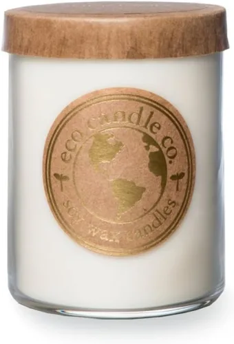 Vista 19 de Eco Candle Co. Vela Reciclada, Gardenia y Guayaba, 6 oz. – Aromas de Gardenia, Jazmín, Guayaba y Verdes Tropicales – 100% Cera de Soja, Sin Plomo