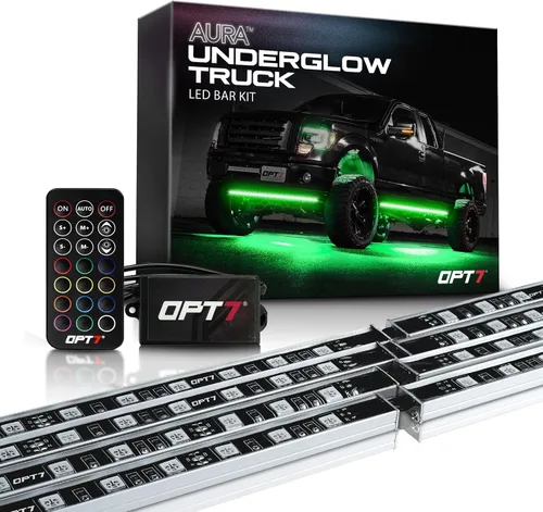 Vista 11 de Juego de luces LED para debajo del auto Aura OPT7 en todos los colores. Matriz, CAR