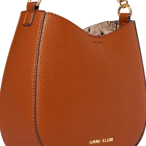 Vista 5 de Anne Klein Bolso bandolera Hobo con mango trenzado