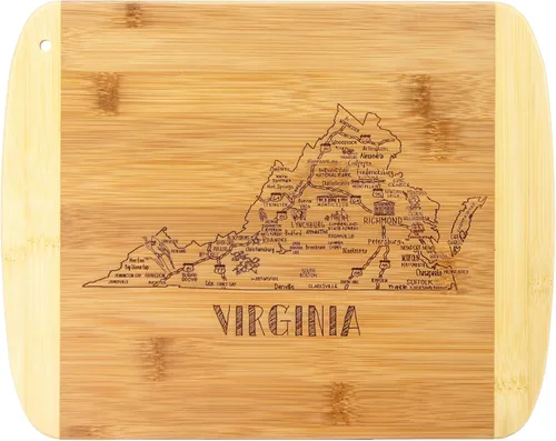 Vista 32 de Totally Bamboo A Slice of Life Alabama State Tabla de servir y cortar, 11 x 8.75 pulgadas