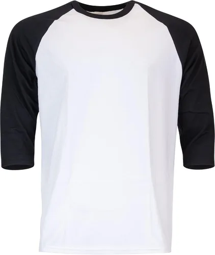 Vista 3 de Gildan Camiseta raglán de algodón pesado 34 para hombre estilo G5700 paquete de 2