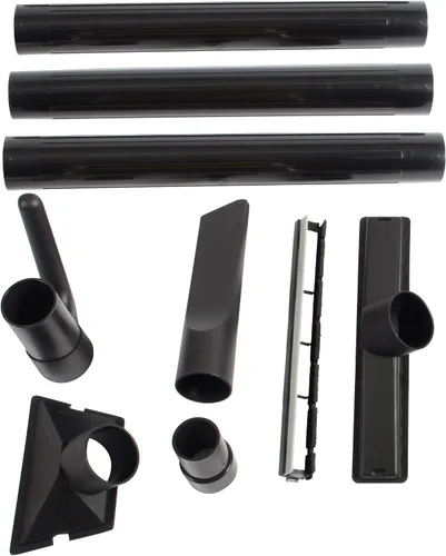 Vista 6 de Cen-Tec Systems Varita de extensión para aspiradora húmeda/seca, juego de 2, negro, 2 piezas