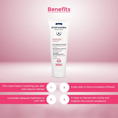 Vista 2 de ISISPharma RUBORIL Expert M Crema anti-enrojecimiento 1.4 fl oz