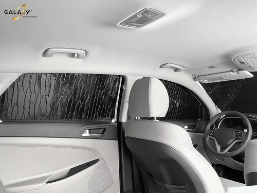 Vista 8 de Galaxy Auto Shield Parasol de ventana trasera de ajuste personalizado para Dodge Challenger Coupe 2015 2016 2017 2018 2019 2020 2021 2022 2023 Dodge