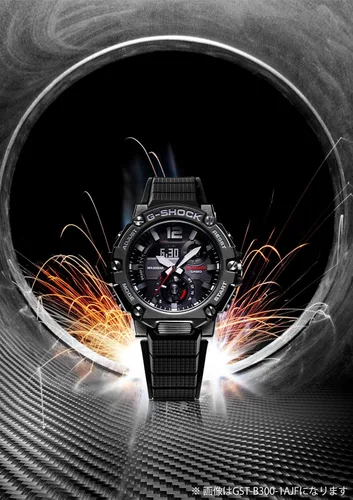 Vista 2 de Casio Reloj G-Steel Solar Smartphone Link GST-B300XA-1AJF Hombre Negro, Moderno