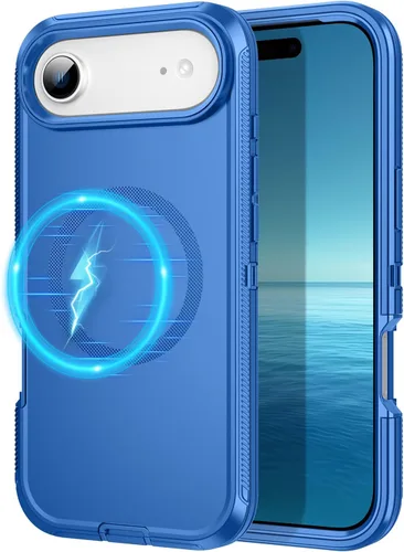 Vista 39 de Funda para iPhone 11, a prueba de golpes, caídas y polvo, protección de cuerpo completo de 3 capas, cubierta dura de alto impacto de alta Negro