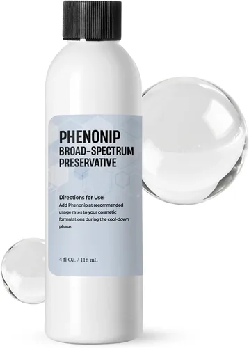 Vista 3 de Phenonip (4 onzas / 4.0 fl oz), conservante natural Phenonip para loción, crema, loción conservadora orgánica Phenonip y exfoliante por Talsen