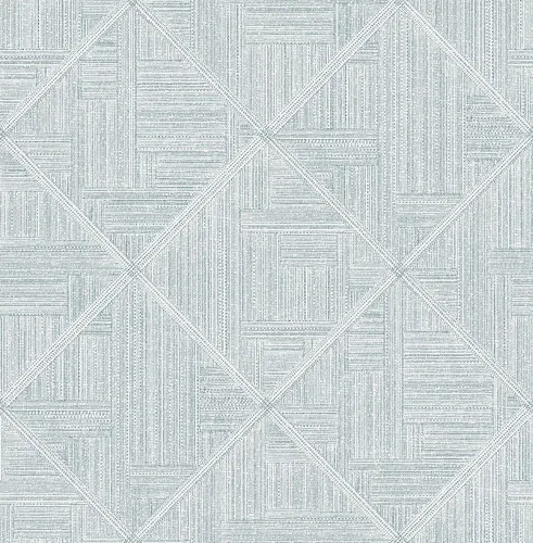 Vista 4 de Papel pintado geométrico amarillo de Cade