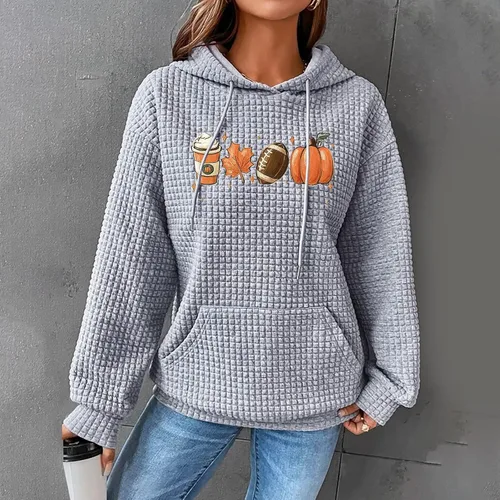 Vista 174 de SHAOBGE Sudaderas con capucha de gran tamaño para mujer, sudaderas con capucha para entrenamiento, suéteres casuales y cómodos trajes de moda