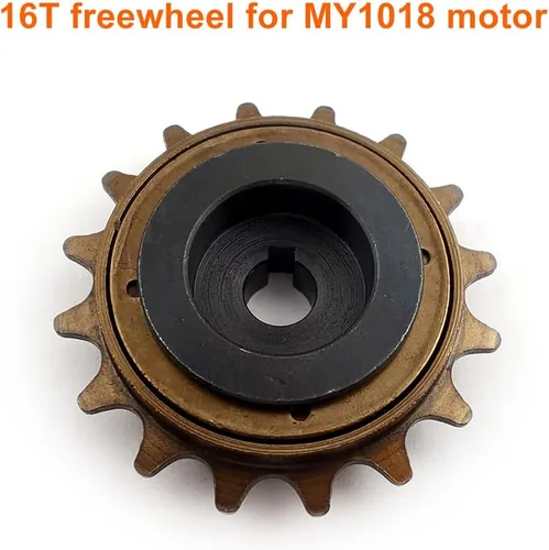 Vista 2 de L-faster Rueda libre 16T para motor Unite 1/2 "x 1/8" Cadena Freewheel Fit #410 Cadena de bicicleta Base de rueda libre personalizada para motor