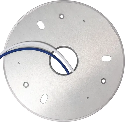 Vista 5 de Kit de actualización de luz LED para ventilador de techo de 4.92 pulgadas, luz empotrada de techo, panel de repuesto de luz de ventilador de techo