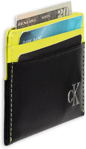 Vista 4 de Calvin Klein Juego de cartera y cartera de cuero RFID para hombre