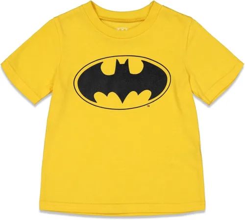 Vista 2 de DC Comics Batman Superman - Juego de camiseta y pantalones cortos de malla