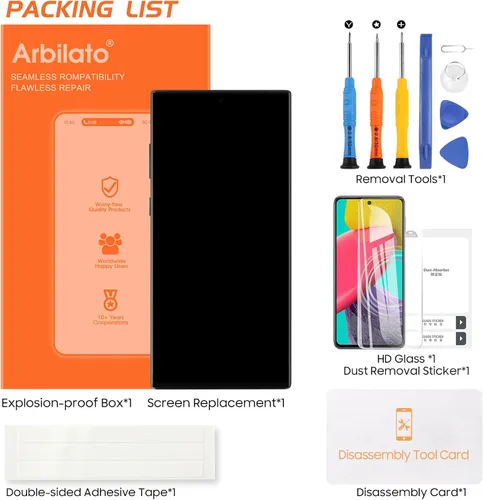 Vista 7 de Pantalla OLED para Samsung Galaxy Note 10 Plus 5G Reemplazo de pantalla para Samsung Note10 Plus Pantalla LCD SM-N976F Pantalla táctil Digitalizador