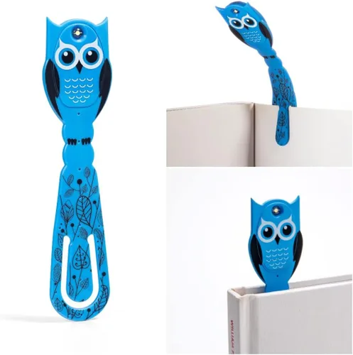 Vista 27 de Flexilight Pal - Luz de lectura 2 en 1, marcapáginas, luz LED con clip, lámpara de lectura para niños y adultos, accesorios de libro de regalo