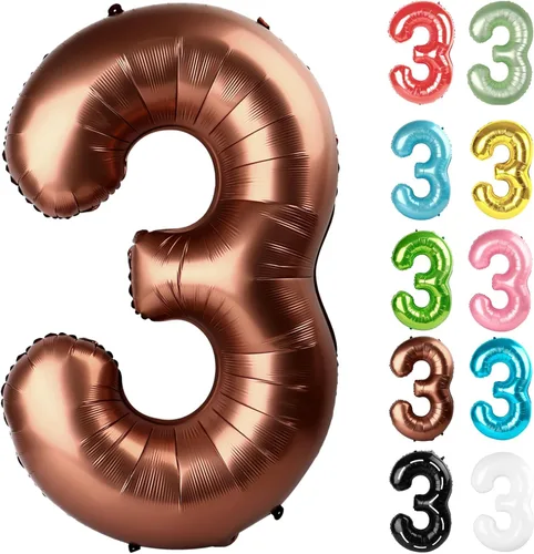 Vista 366 de Globo negro del número 0 de 40 pulgadas – globo número 0, decoraciones