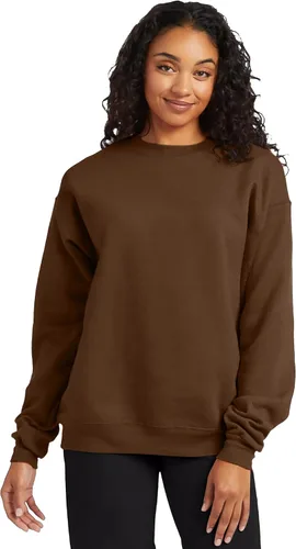 Vista 3 de Hanes Men's Sweatshirt, EcoSmart Fleece Crewneck Sweatshirt, Big & Tall Available, 1 or 2-Pack