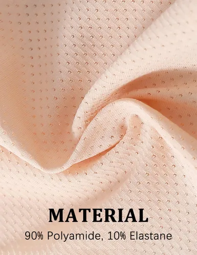 Vista 4 de POKARLA Tangas sin costuras para mujer, ropa interior invisible, paquete de 10