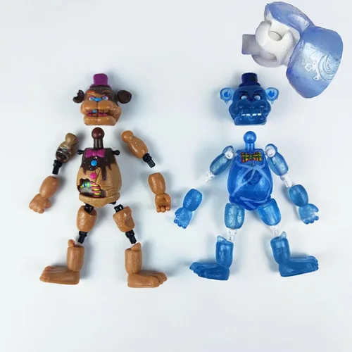 Vista 9 de Toysvill Inspirado en Five Nights at Freddys Colección Chocolate Figuras de acción de Freddy's (FNAF) Juego de 6 piezas