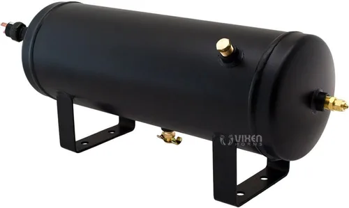 Vista 3 de Vixen Horns Tanque de bocina de 1.5 galones (5.6 litros) con compresor de 200 PSI a bordo/kit de sistema 12V VXO8315B