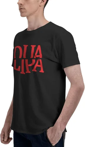 Vista 5 de Camiseta de algodón de manga corta con cuello redondo para hombre