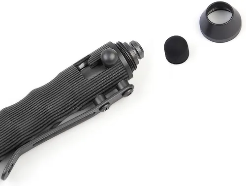 Vista 4 de Cool Hand 4.5 '' G10 EDC Bolígrafo de tinta recargable Bolt Action Gris/Negro