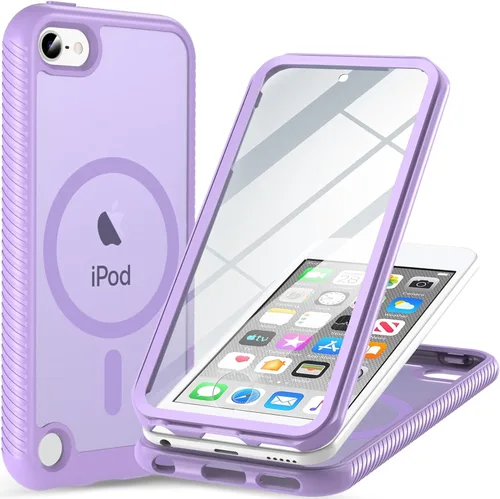 Vista 9 de Hensinple para iPod Touch de 7ª/6ª/5ª Generación, Funda para iPod Touch, Funda de silicona a prueba de golpes